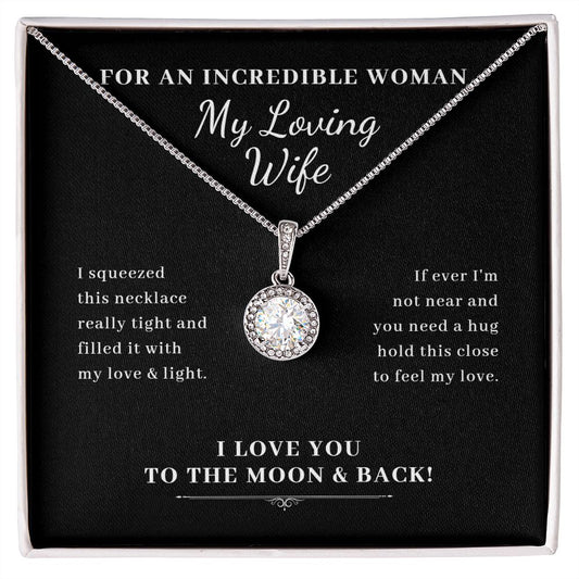 My Wife - To The Moon, Eternal Hope Necklace