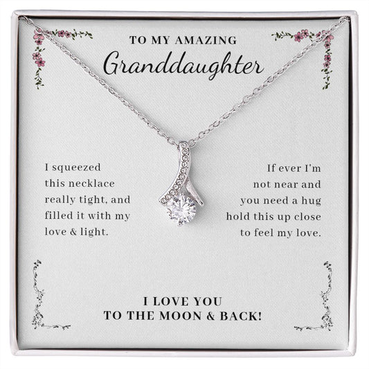 My Granddaughter - To the Moon - Alluring Beauty Necklace